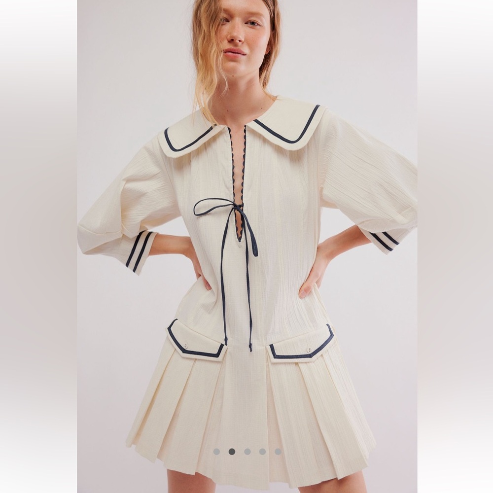 SOLD——-Free people star board mini dress - Picture 1 of 10